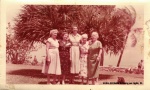 1956-10 Bella & Mary,on right, FL.jpg